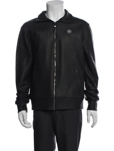 Pre-owned Marcell Von Berlin Bomber Jacket In Black