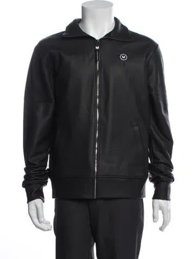 Pre-owned Marcell Von Berlin Bomber Jacket In Black