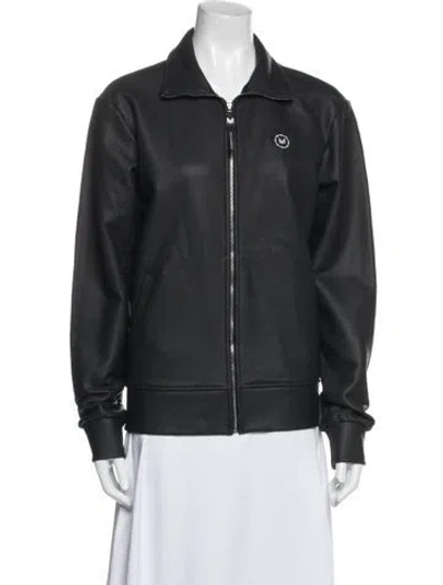 Pre-owned Marcell Von Berlin Bomber Jacket In Gray