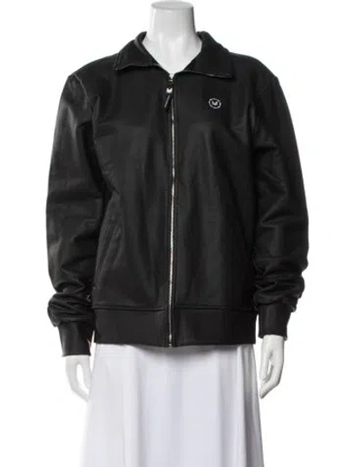 Pre-owned Marcell Von Berlin Bomber Jacket In Gray