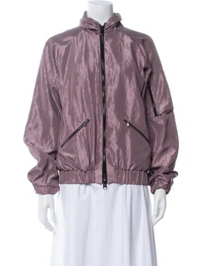 Pre-owned Marcell Von Berlin Bomber Jacket In Pink