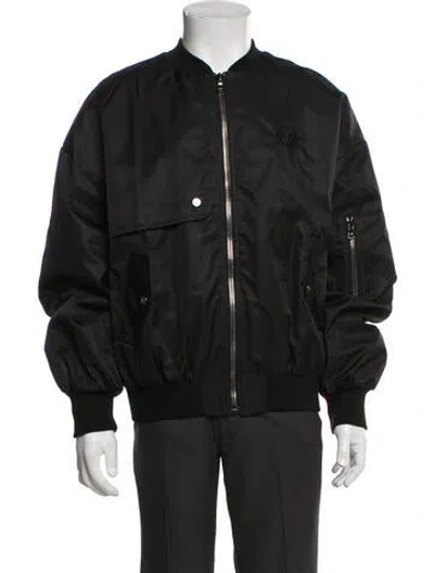 Pre-owned Marcell Von Berlin Bomber Jacket W/ Tags In Black