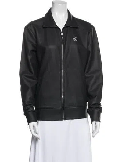 Pre-owned Marcell Von Berlin Bomber Jacket W/ Tags In Gray