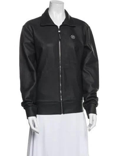 Pre-owned Marcell Von Berlin Bomber Jacket W/ Tags In Gray