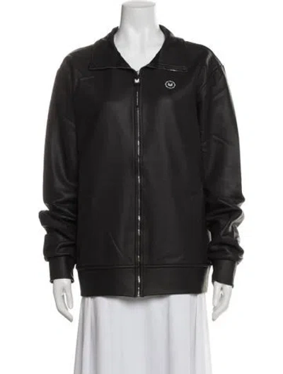 Pre-owned Marcell Von Berlin Bomber Jacket W/ Tags In Gray