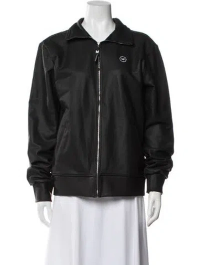 Pre-owned Marcell Von Berlin Bomber Jacket W/ Tags In Gray