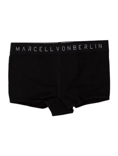 Pre-owned Marcell Von Berlin Boxers W/ Tags In Black
