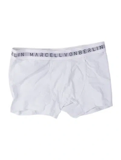 Pre-owned Marcell Von Berlin Boxers W/ Tags In White