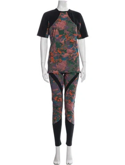Pre-owned Marcell Von Berlin Camouflage Print Pant Set W/ Tags In Multi