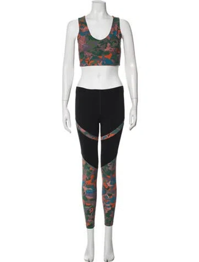 Pre-owned Marcell Von Berlin Camouflage Print Set W/ Tags In Black