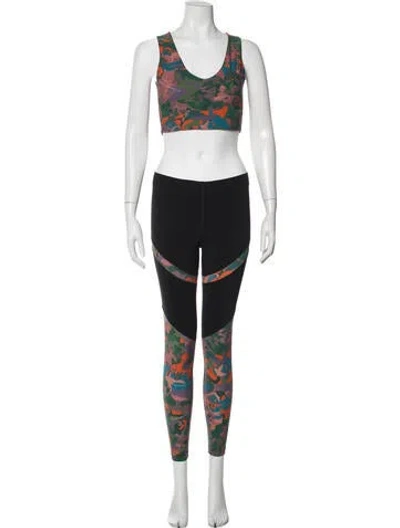 Pre-owned Marcell Von Berlin Camouflage Print Set W/ Tags In Black