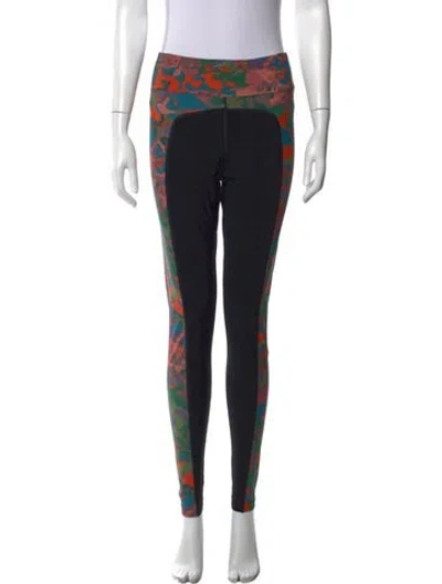 Pre-owned Marcell Von Berlin Camouflage Print Skinny Leg Pants W/ Tags In Black