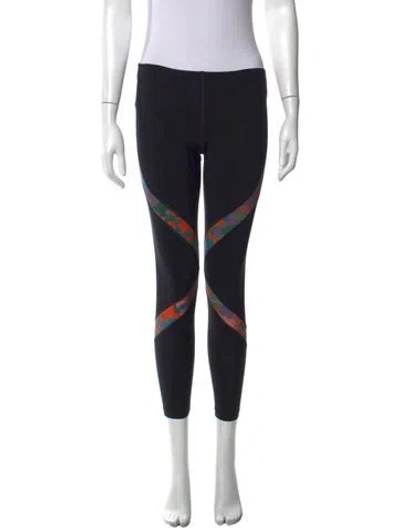 Pre-owned Marcell Von Berlin Camouflage Print Skinny Leg Pants W/ Tags In Black