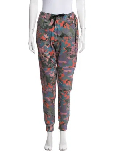 Pre-owned Marcell Von Berlin Camouflage Print Straight Leg Pants In Multi
