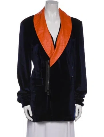 Pre-owned Marcell Von Berlin Coat In Blue