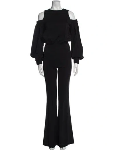 Pre-owned Marcell Von Berlin Crew Neck Jumpsuit W/ Tags In Black