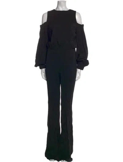 Pre-owned Marcell Von Berlin Crew Neck Jumpsuit W/ Tags In Black