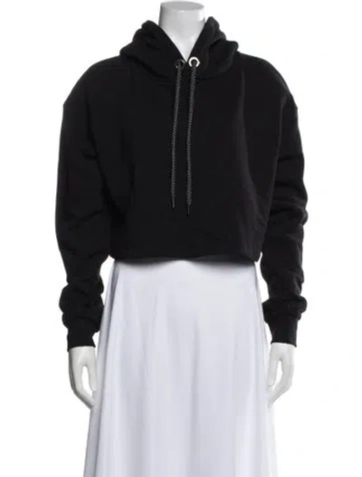 Pre-owned Marcell Von Berlin Crew Neck Long Sleeve Hoodie In Black