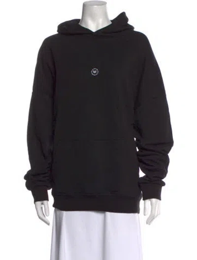 Pre-owned Marcell Von Berlin Crew Neck Long Sleeve Hoodie In Black