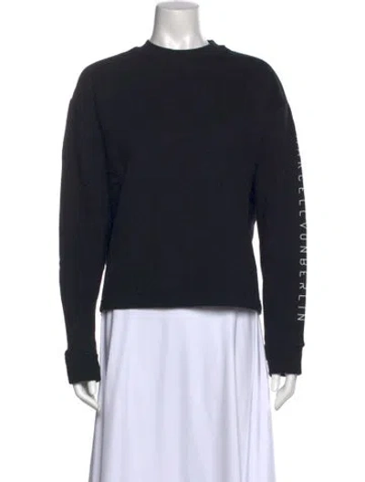 Pre-owned Marcell Von Berlin Crew Neck Long Sleeve Sweatshirt W/ Tags In Black
