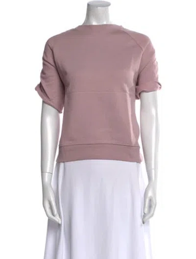 Pre-owned Marcell Von Berlin Crew Neck Short Sleeve Sweatshirt In Pink