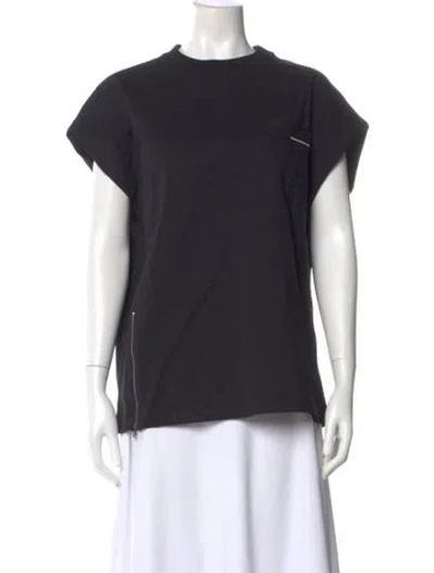 Pre-owned Marcell Von Berlin Crew Neck Short Sleeve T-shirt In Black