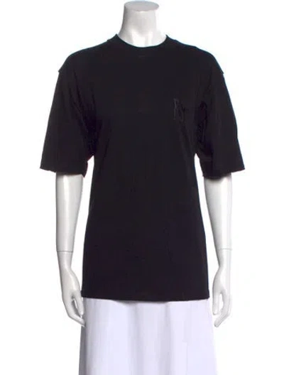 Pre-owned Marcell Von Berlin Crew Neck Short Sleeve T-shirt In Black