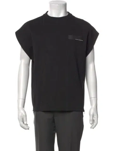 Pre-owned Marcell Von Berlin Crew Neck Short Sleeve T-shirt In Black