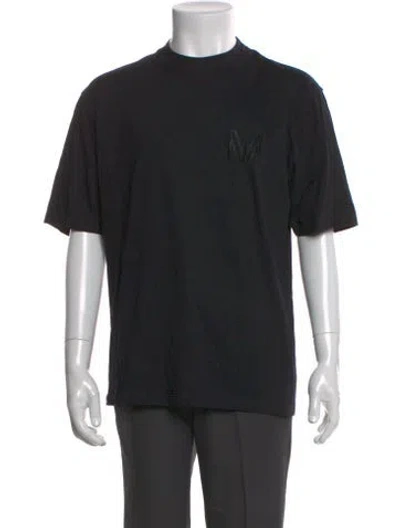 Pre-owned Marcell Von Berlin Crew Neck Short Sleeve T-shirt In Black