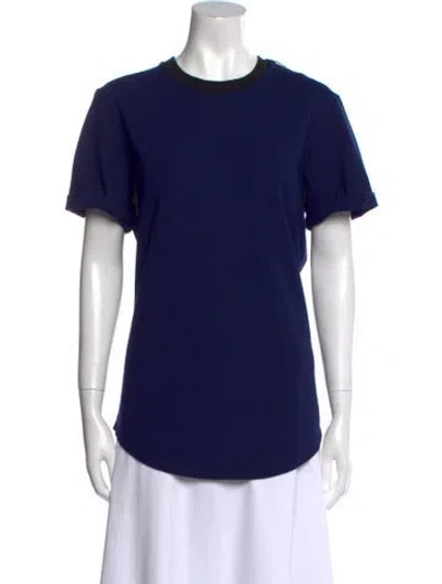 Pre-owned Marcell Von Berlin Crew Neck Short Sleeve T-shirt In Blue