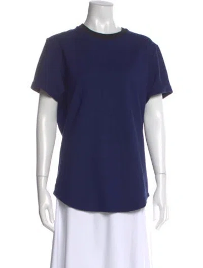 Pre-owned Marcell Von Berlin Crew Neck Short Sleeve T-shirt In Blue