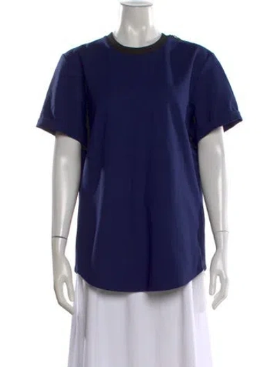 Pre-owned Marcell Von Berlin Crew Neck Short Sleeve T-shirt In Blue