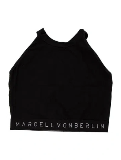 Pre-owned Marcell Von Berlin Crew Neck Short Sleeve T-shirt W/ Tags In Black