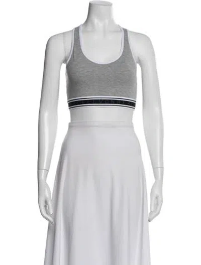 Pre-owned Marcell Von Berlin Crew Neck Sleeveless Sports Bra In Purple