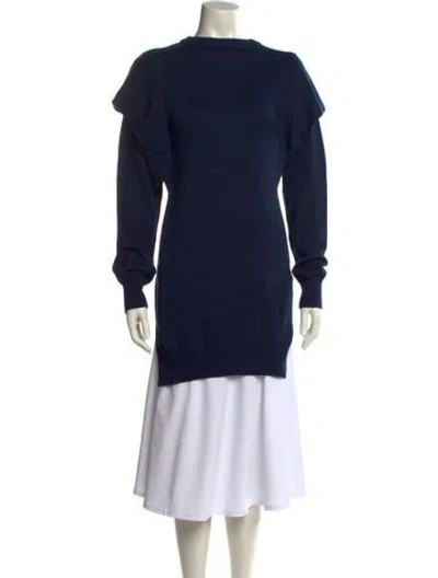 Pre-owned Marcell Von Berlin Crew Neck Sweater W/ Tags In Blue