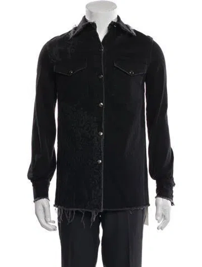 Pre-owned Marcell Von Berlin Denim Jacket In Black