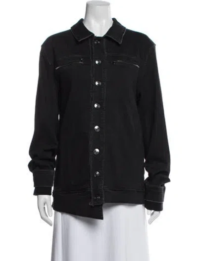 Pre-owned Marcell Von Berlin Denim Jacket W/ Tags In Black