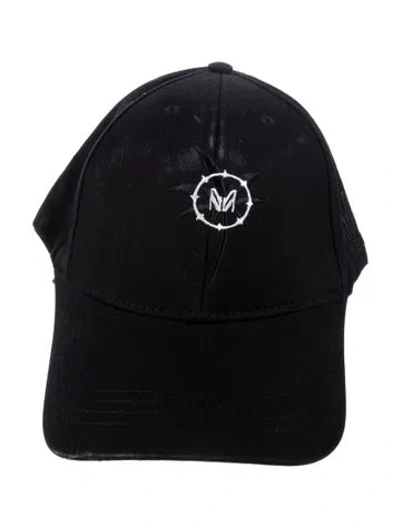 Pre-owned Marcell Von Berlin Embroidered Baseball Cap W/tags In Black