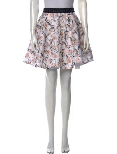 Pre-owned Marcell Von Berlin Floral Print Knee-length Skirt In Multi