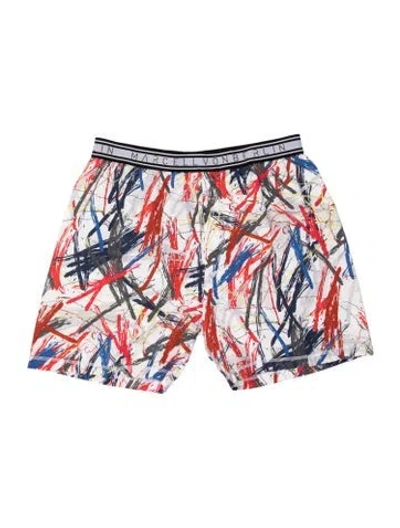 Pre-owned Marcell Von Berlin Graphic Print Boxers W/ Tags In Multi