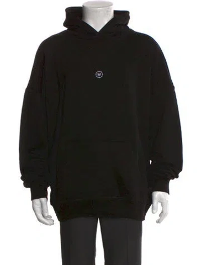 Pre-owned Marcell Von Berlin Graphic Print Crew Neck Hoodie W/ Tags In Black