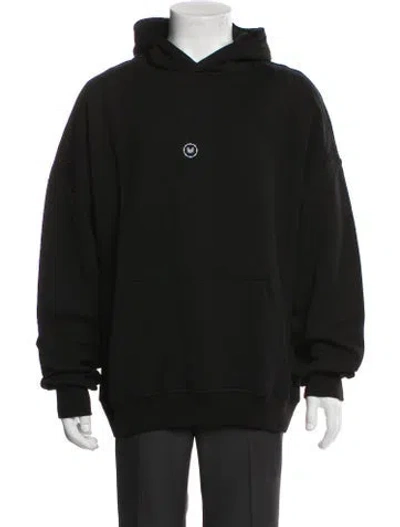 Pre-owned Marcell Von Berlin Graphic Print Crew Neck Hoodie W/ Tags In Black