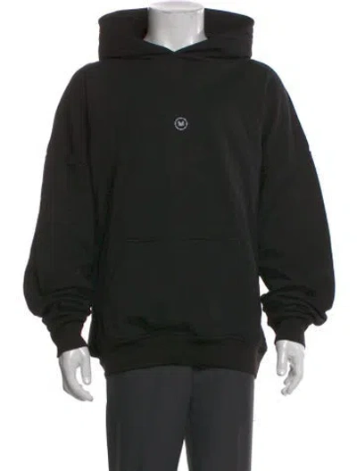 Pre-owned Marcell Von Berlin Graphic Print Crew Neck Hoodie W/ Tags In Black