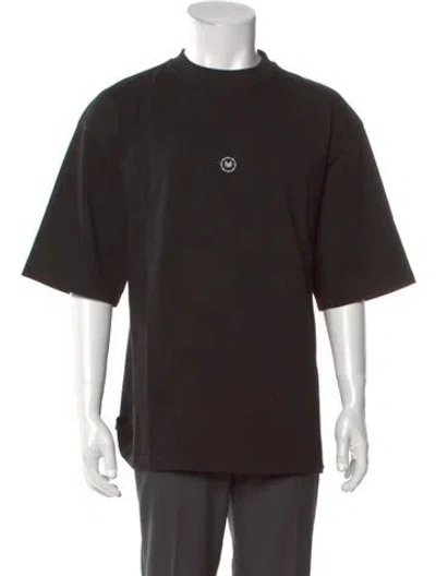 Pre-owned Marcell Von Berlin Graphic Print Crew Neck T-shirt In Black