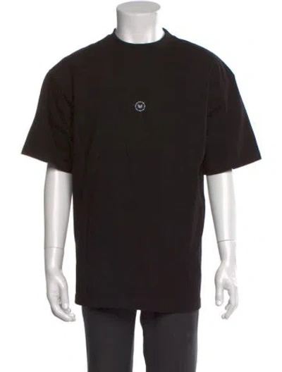 Pre-owned Marcell Von Berlin Graphic Print Crew Neck T-shirt In Black