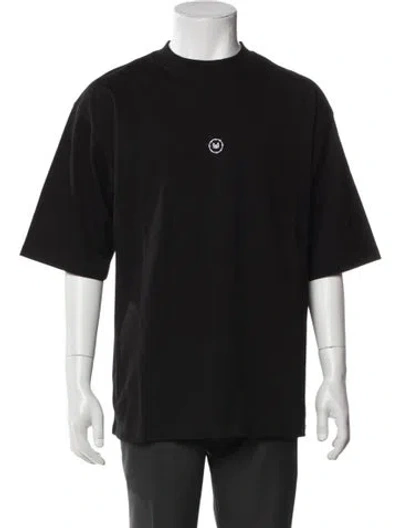 Pre-owned Marcell Von Berlin Graphic Print Crew Neck T-shirt In Black