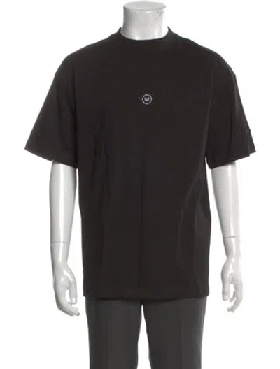 Pre-owned Marcell Von Berlin Graphic Print Crew Neck T-shirt In Black