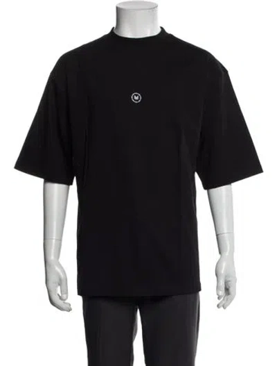 Pre-owned Marcell Von Berlin Graphic Print Crew Neck T-shirt In Black
