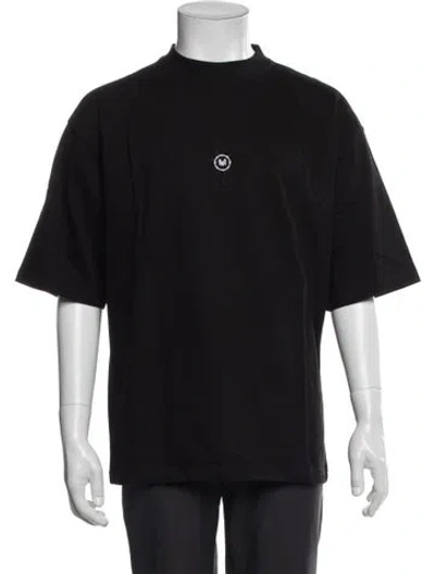 Pre-owned Marcell Von Berlin Graphic Print Crew Neck T-shirt In Black