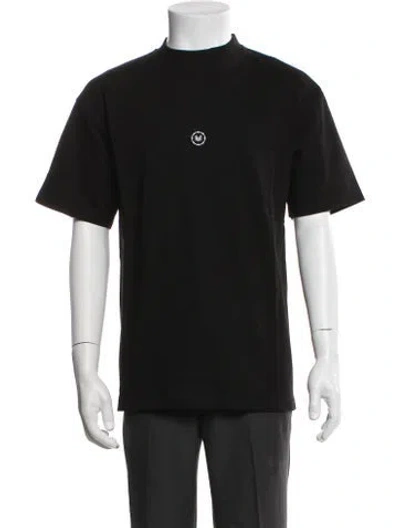 Pre-owned Marcell Von Berlin Graphic Print Crew Neck T-shirt In Black